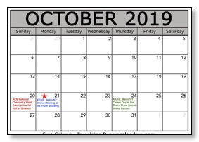 Oct19 Pay Calendar